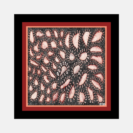 Fire Whirls Pocket Square