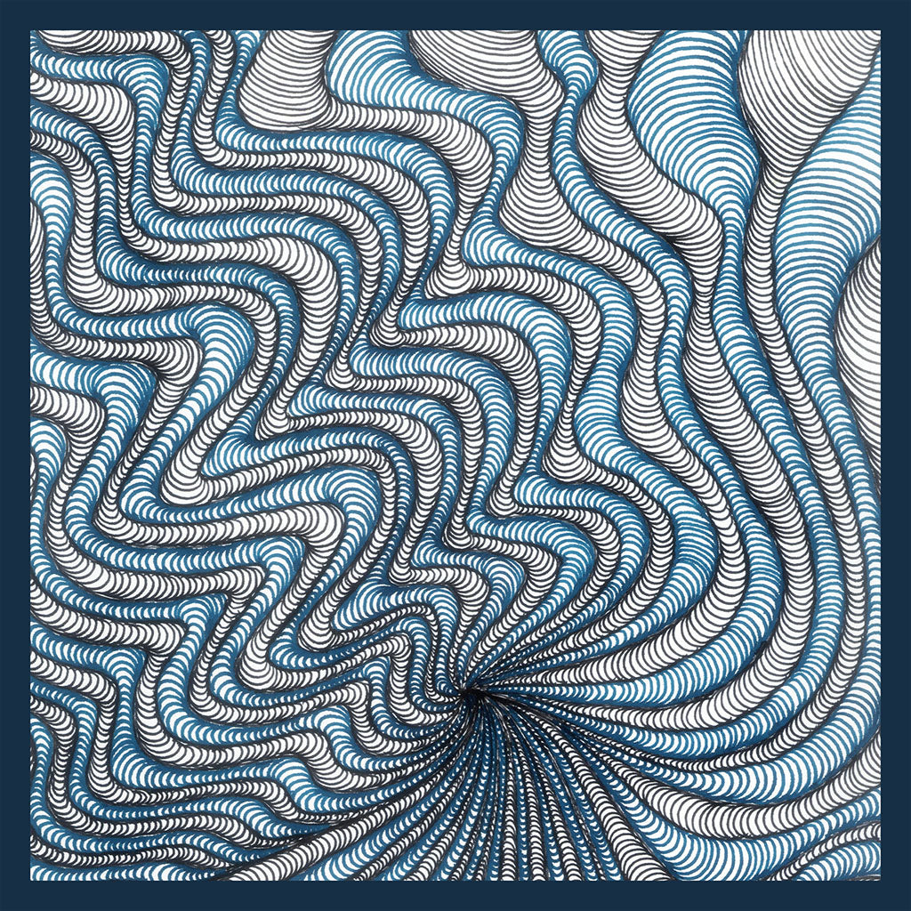 Oceanic Vortex - Woman small scarf