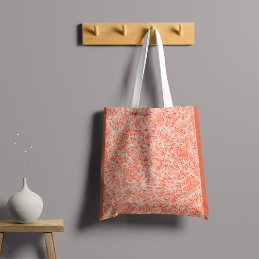 Pumpkin Peach Tote Bag