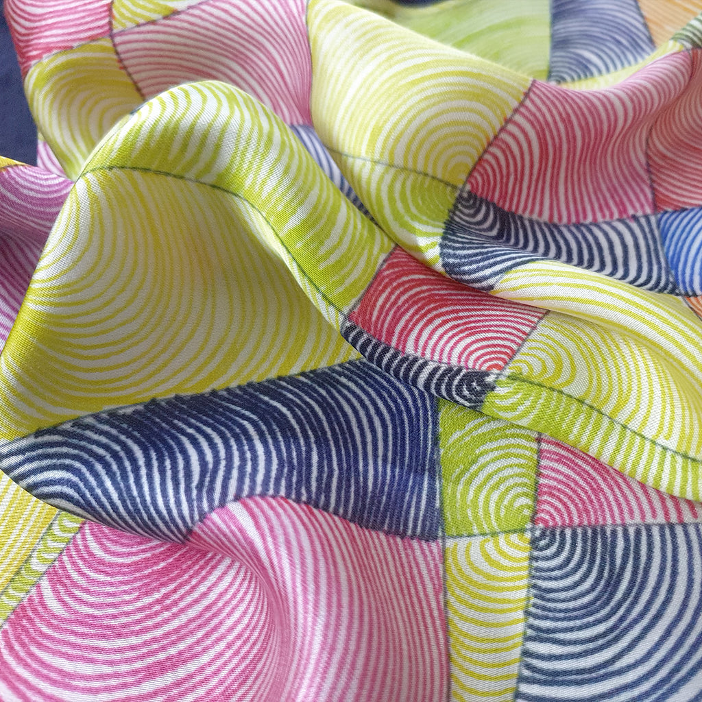 Geometric Motley - Woman small scarf