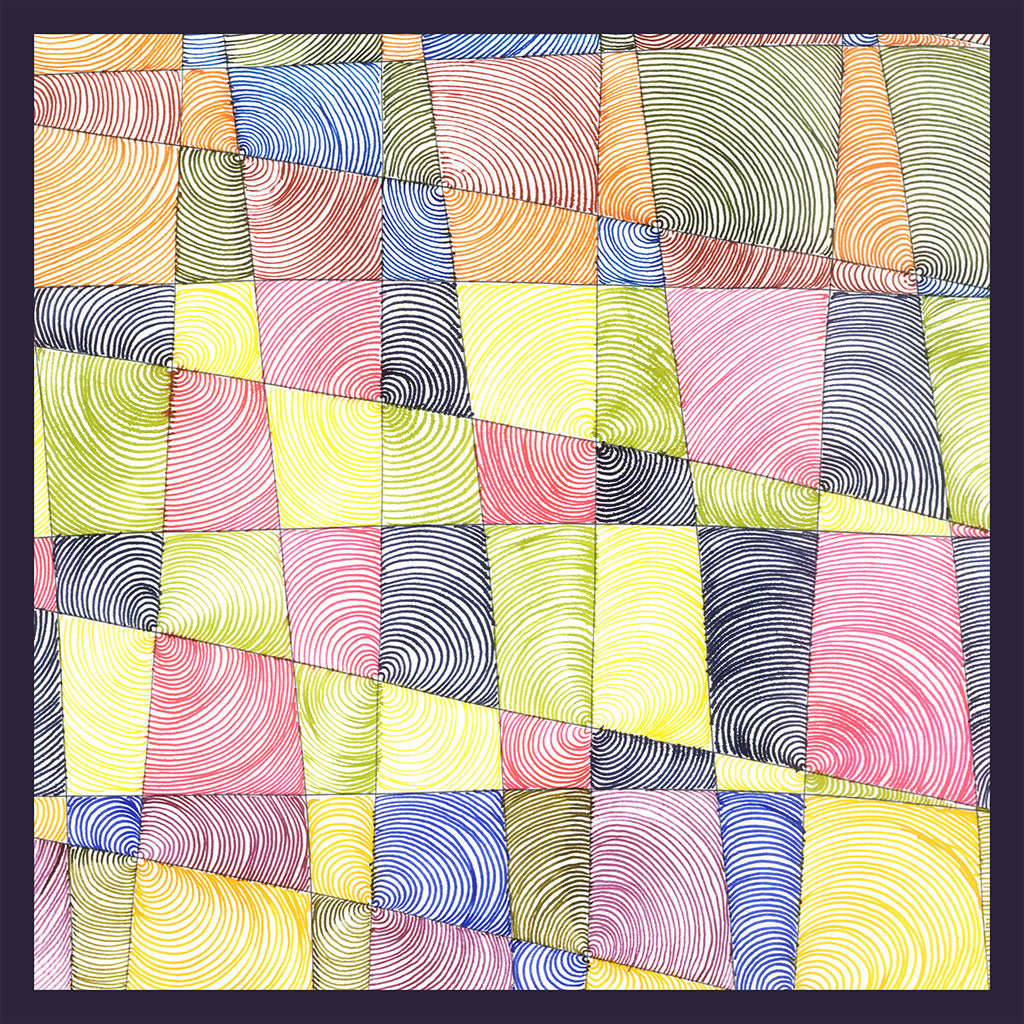 Geometric Motley - Woman small scarf