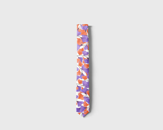 Magenta Bloom Neck Tie