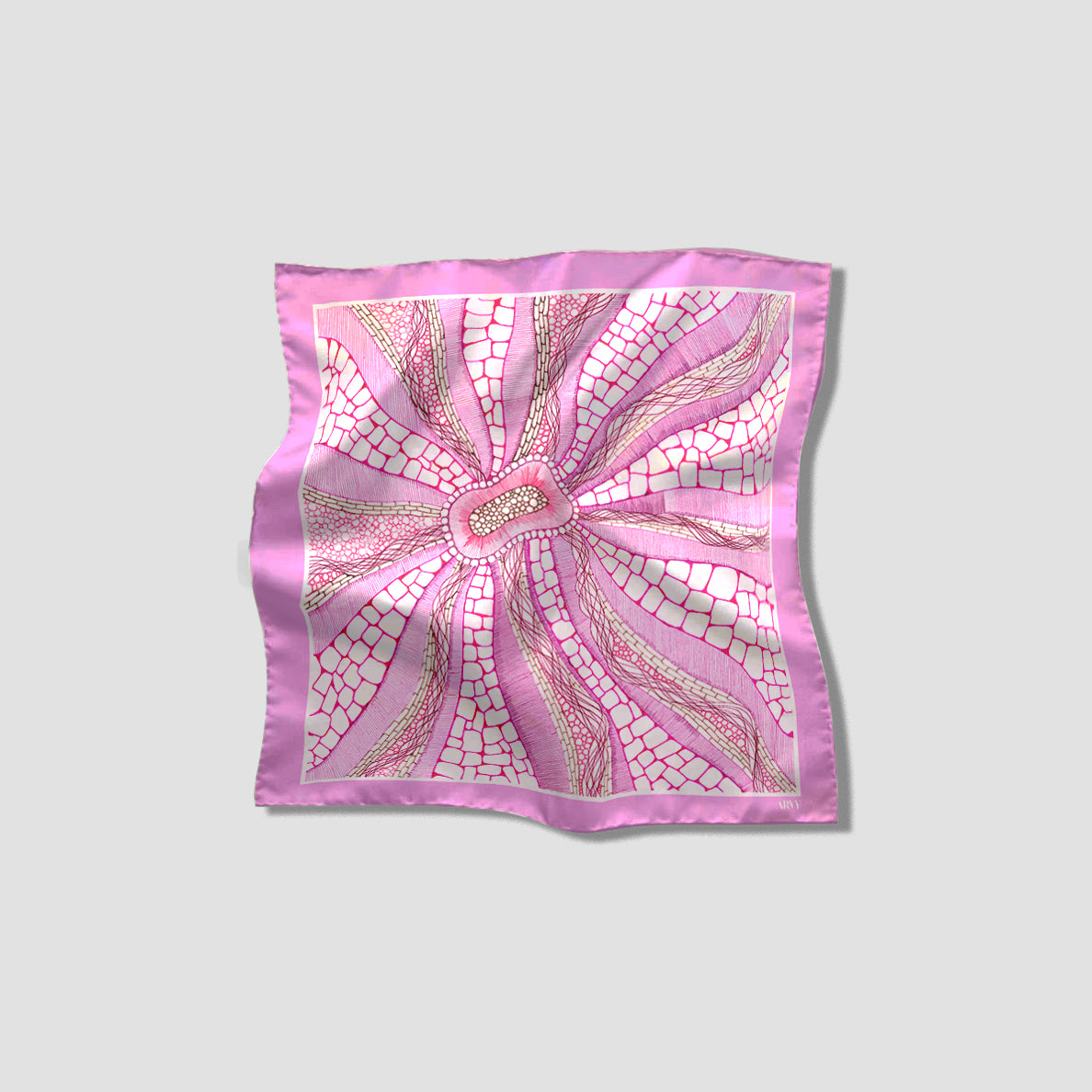 Rose Quartz Pocket Square
