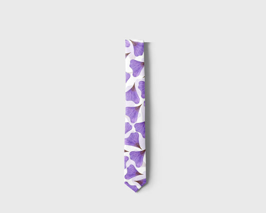 Violet Lines Neck Tie