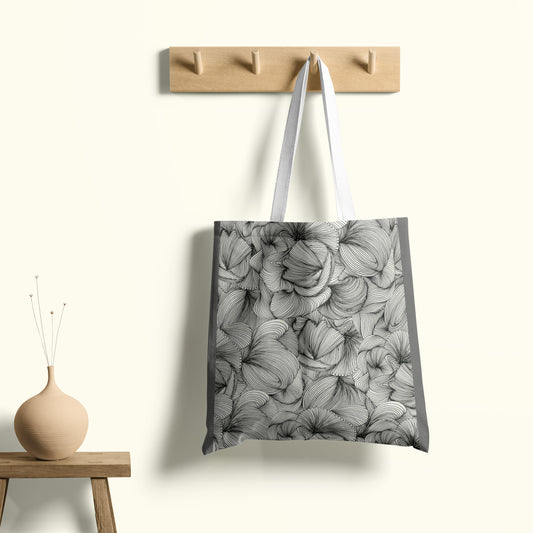 Graphite Score Tote Bag