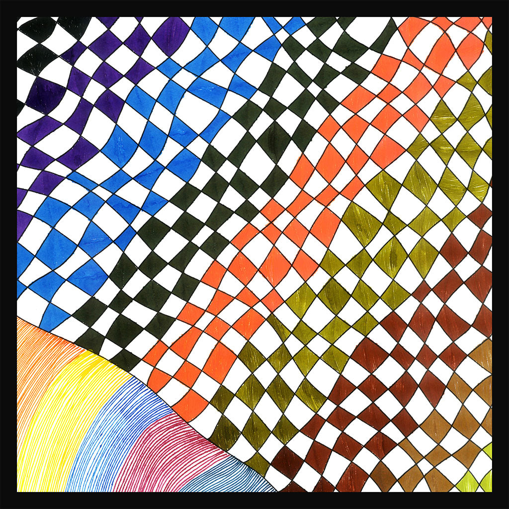 Checkered Flag - Woman small scarf