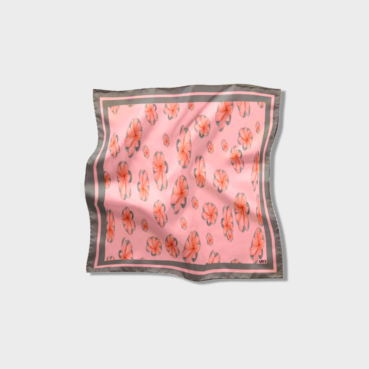 Hibiscus Althea Pocket Square