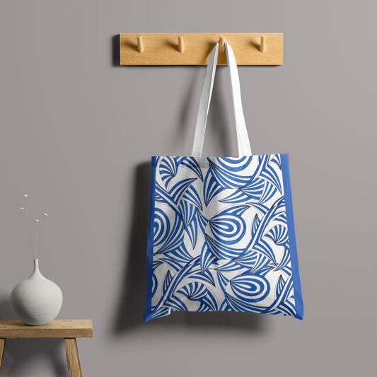 Coral Code Tote Bag