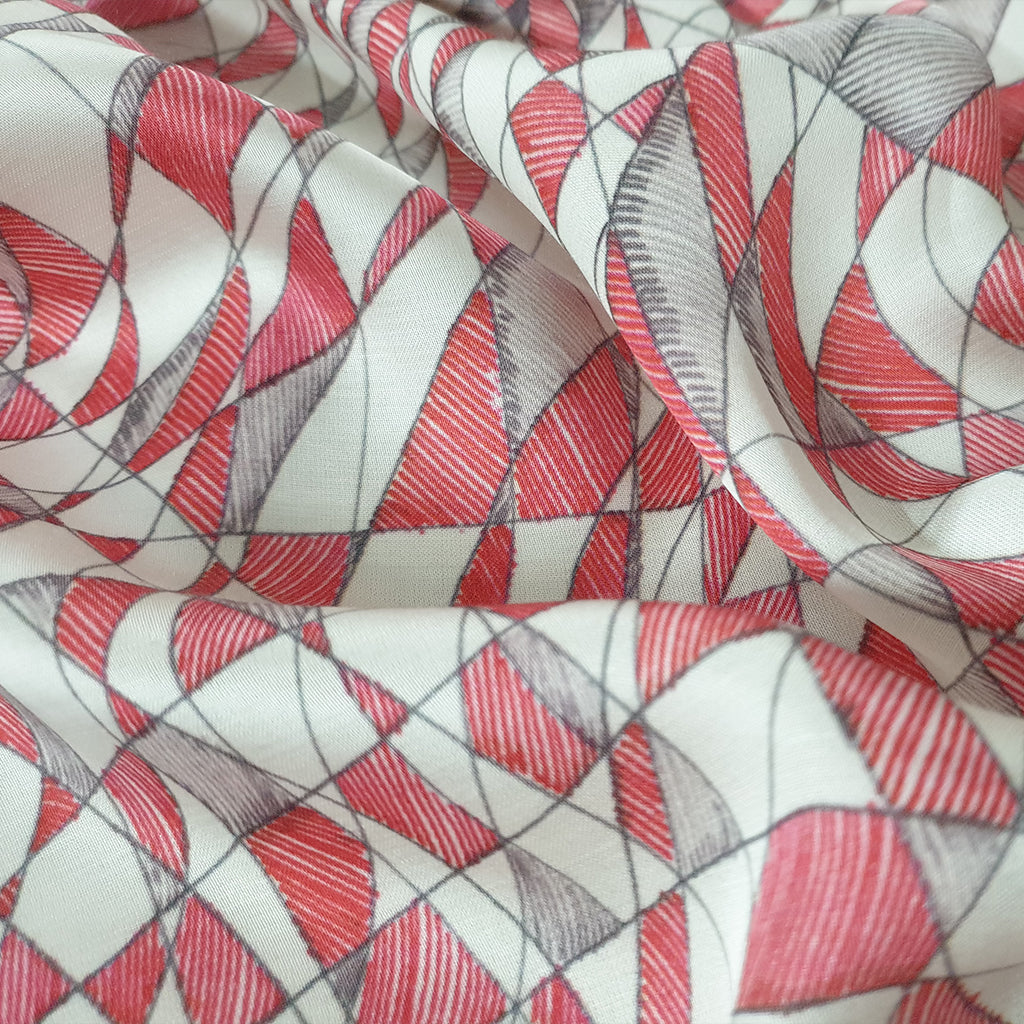 Oblong Rings - Woman small scarf