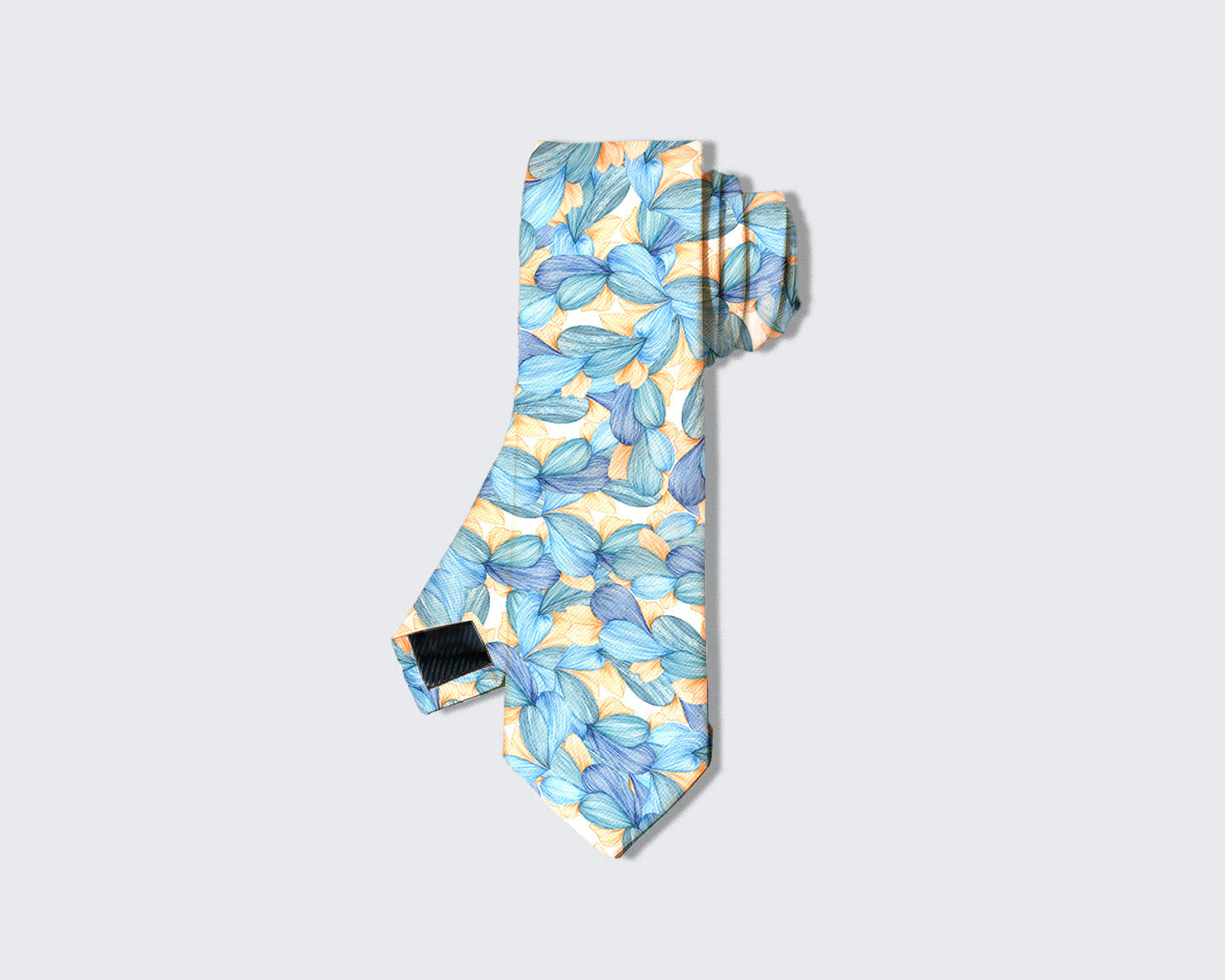 Azure Filigree Neck Tie