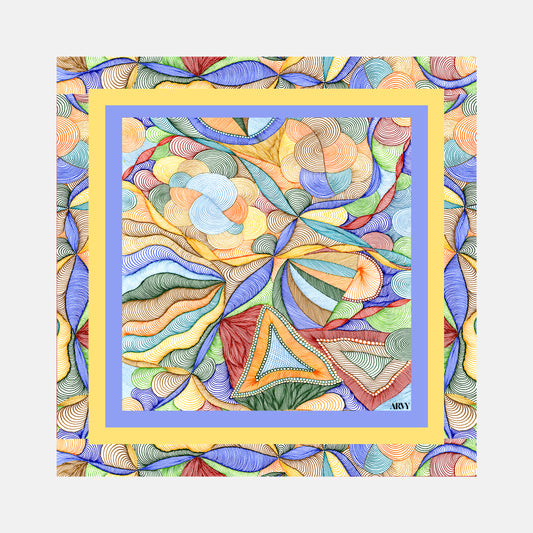 Lemon Puff Pocket Square