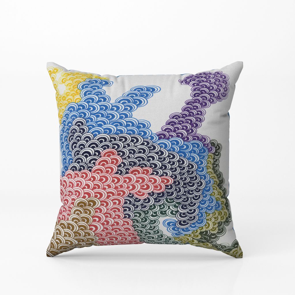 Feathering Thoughts - Cushion Cover