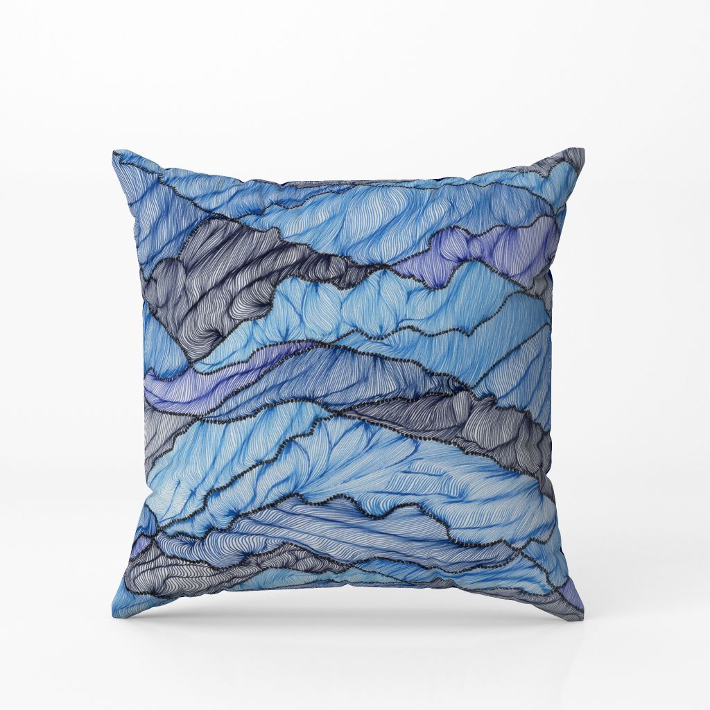 Roaring Waves - Cushion Cover