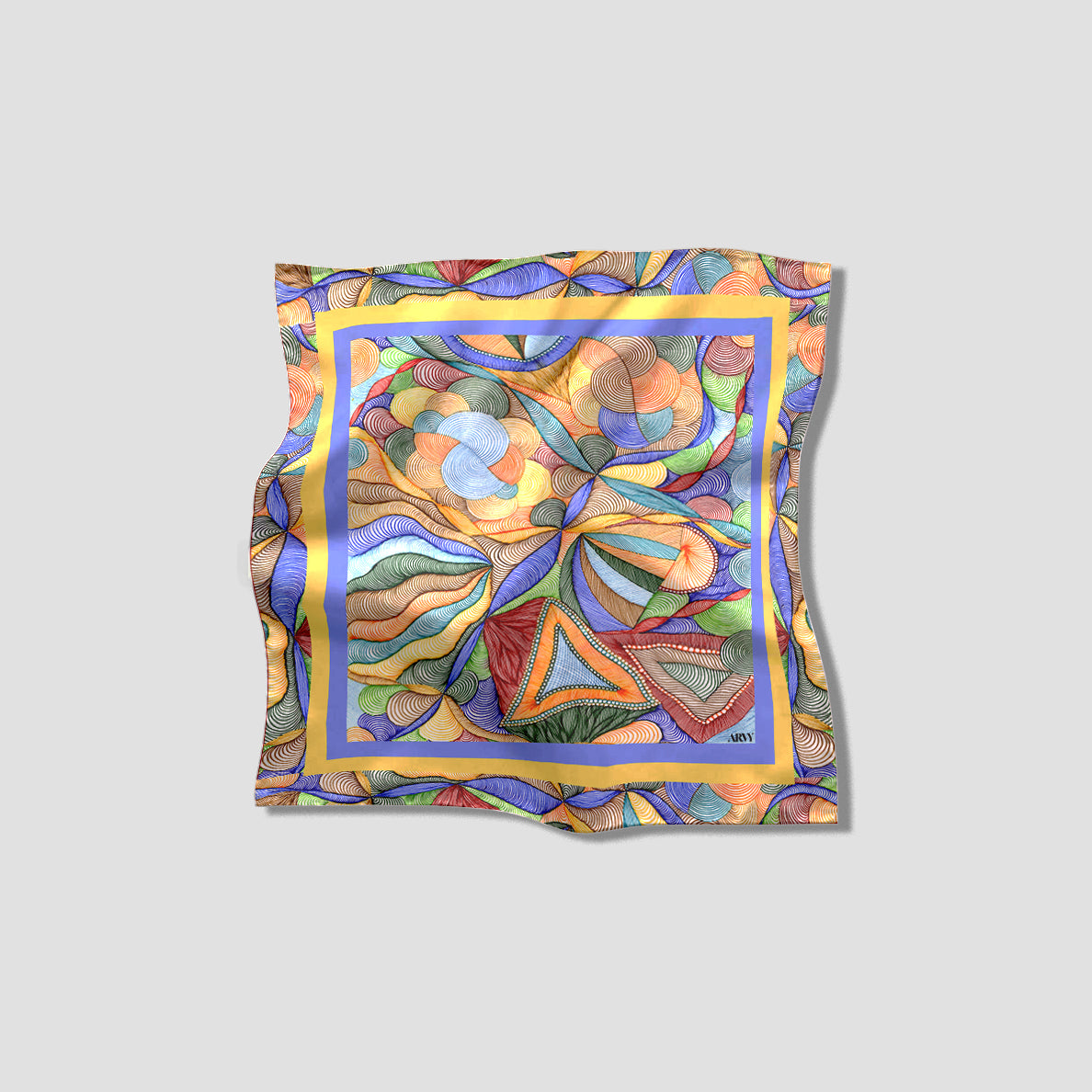 Lemon Puff Pocket Square