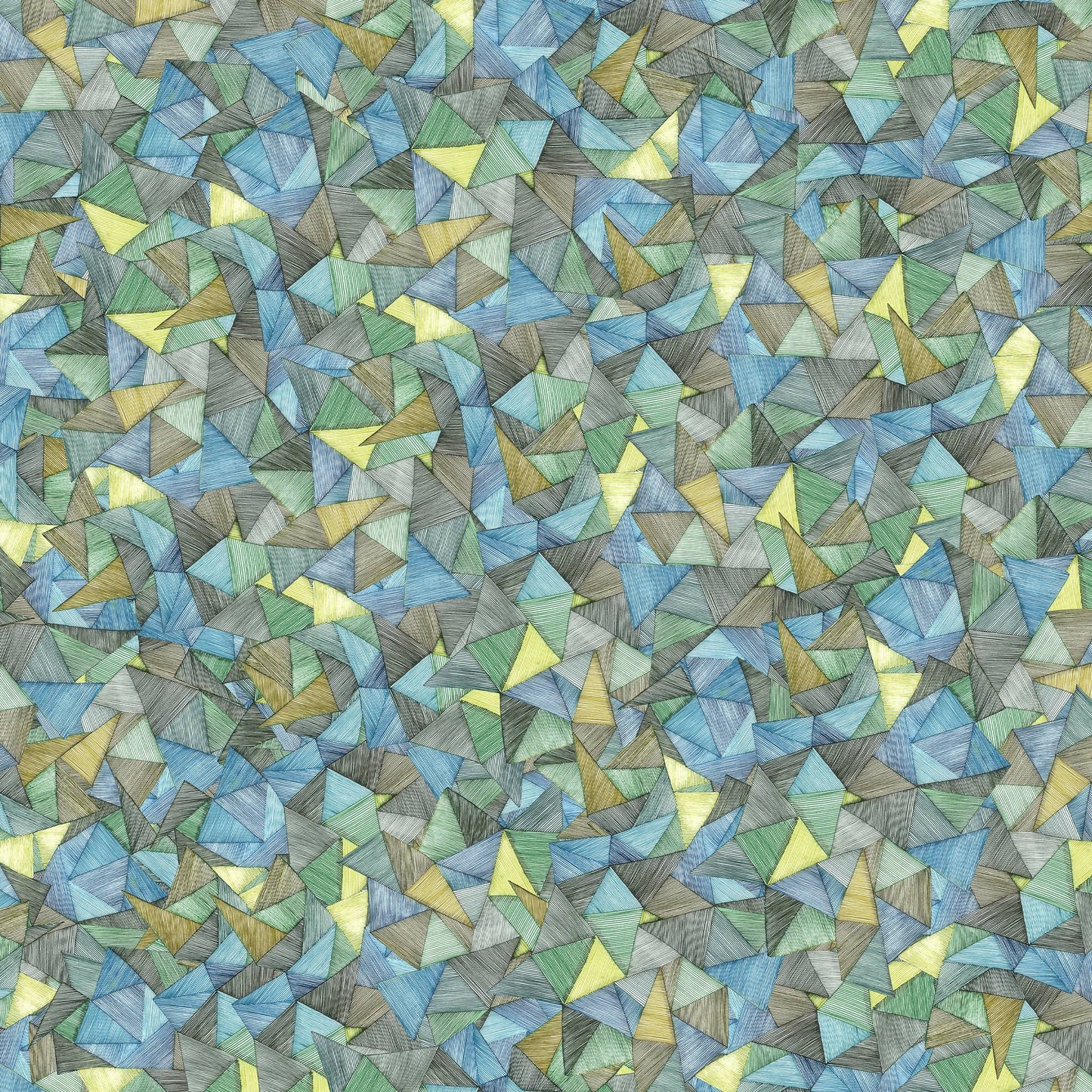 Pistachio Angles Curtain