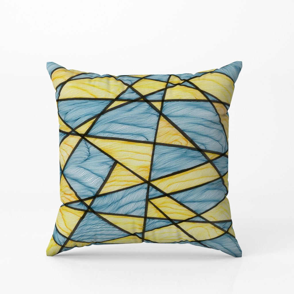 Blue Zen Art - Cushion Cover