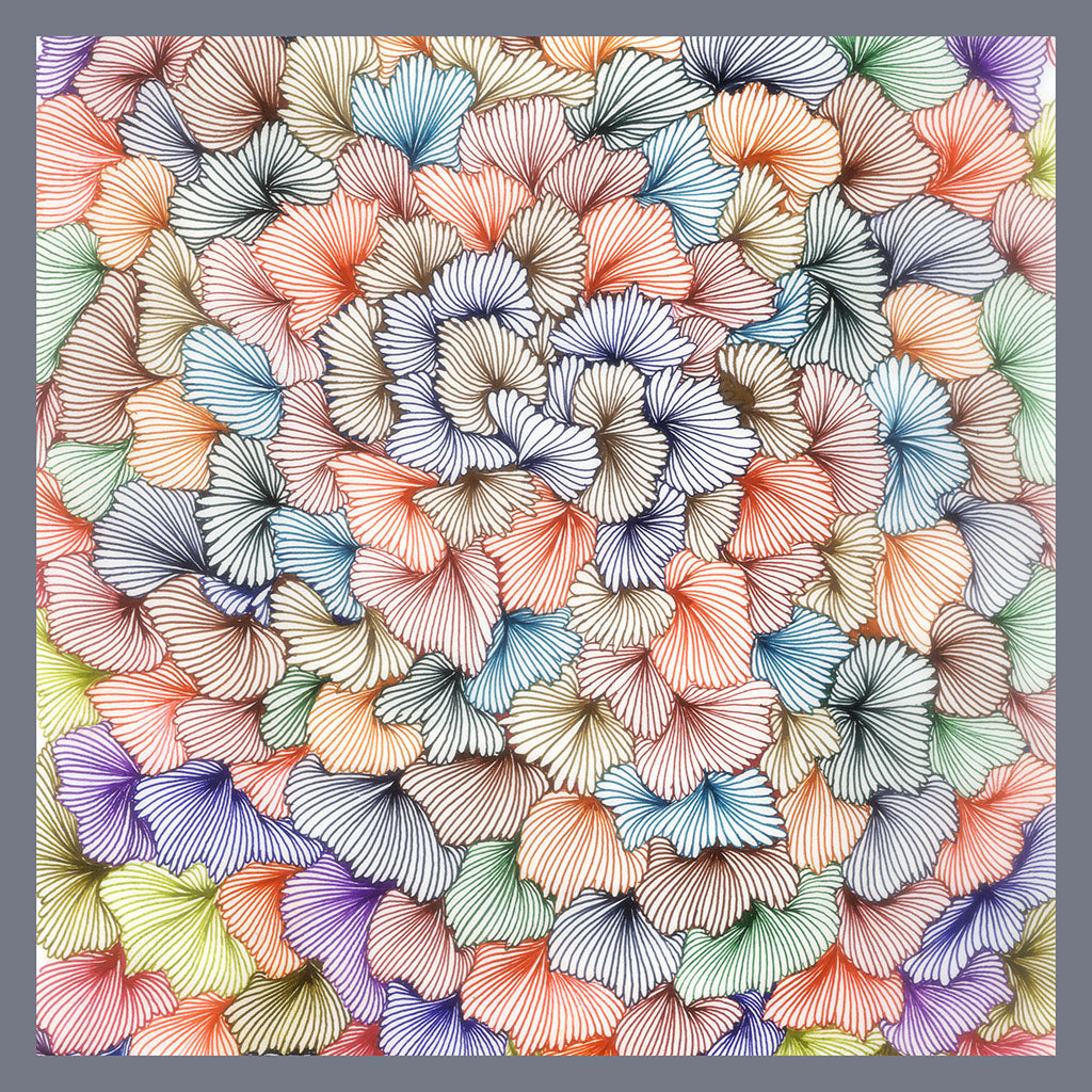 Kaleidoscope - Woman small scarf