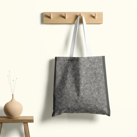 Charcoal Mirage Tote Bag
