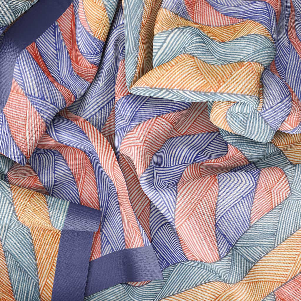 Mystic Twirl - Woman Scarf