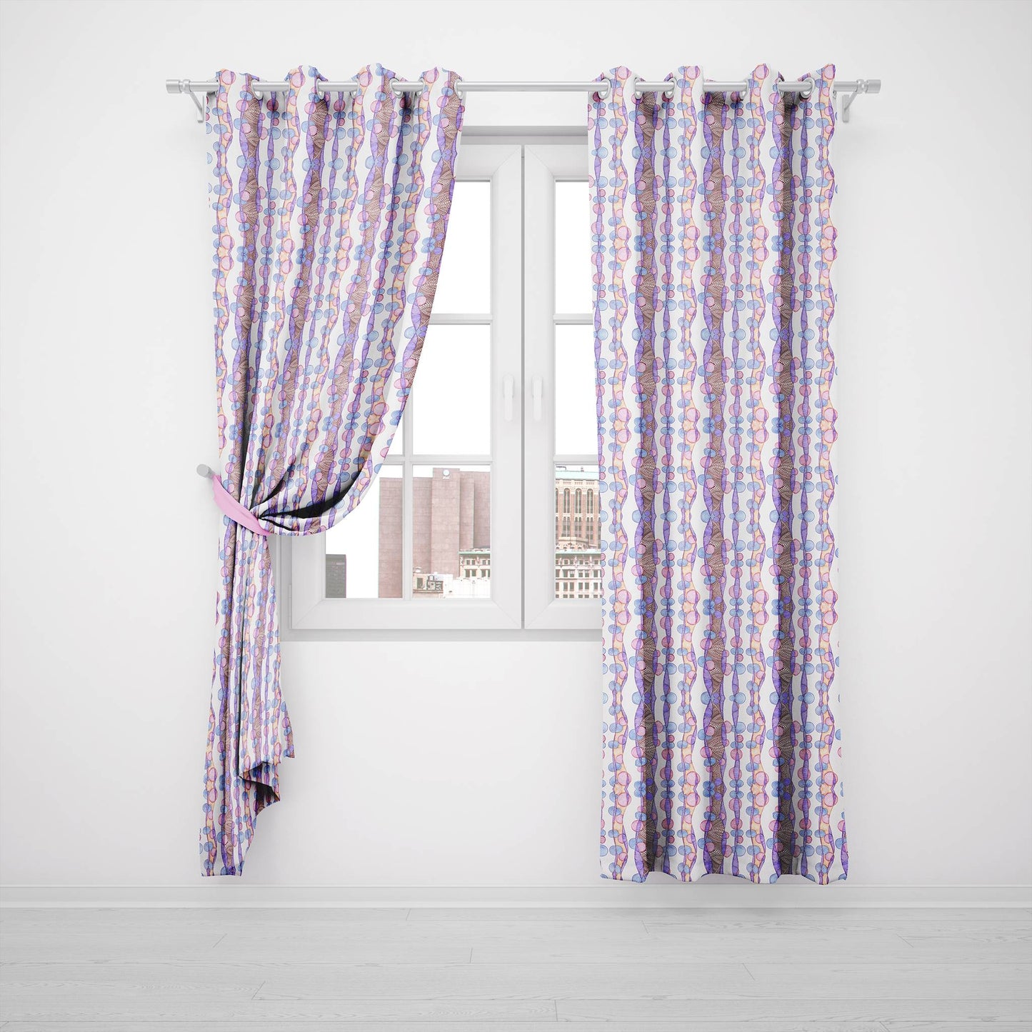 Iris Lines Curtain