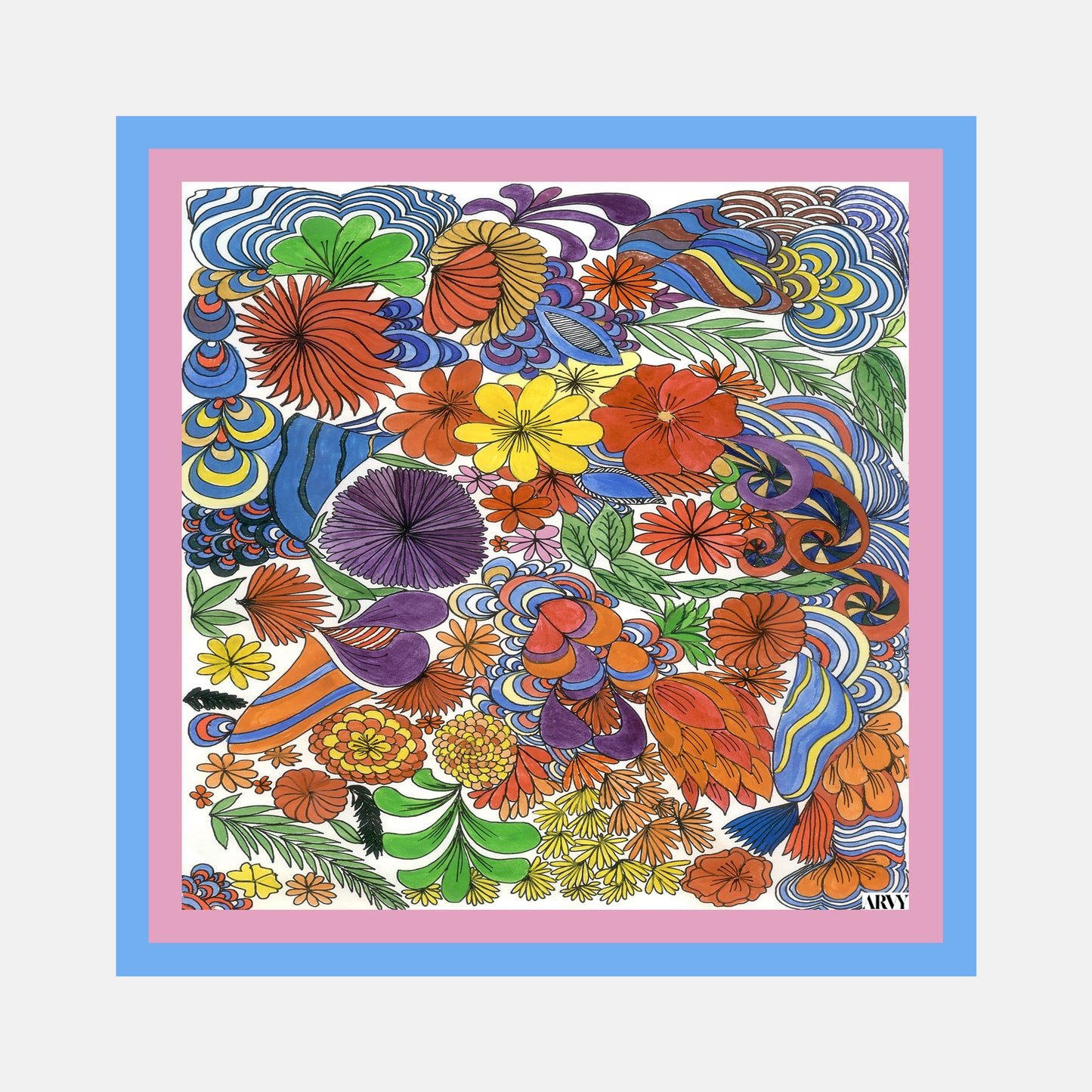 Floristry Pocket Square