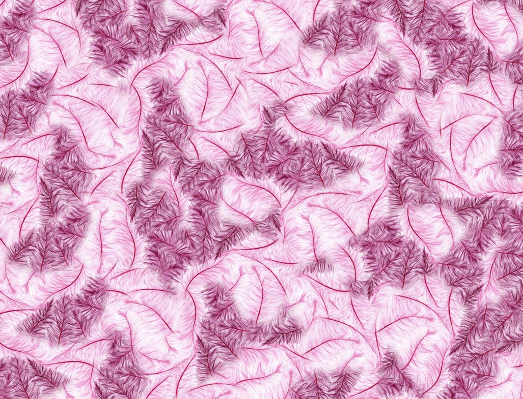 Fuschia Feathers Tusser Silk Saree