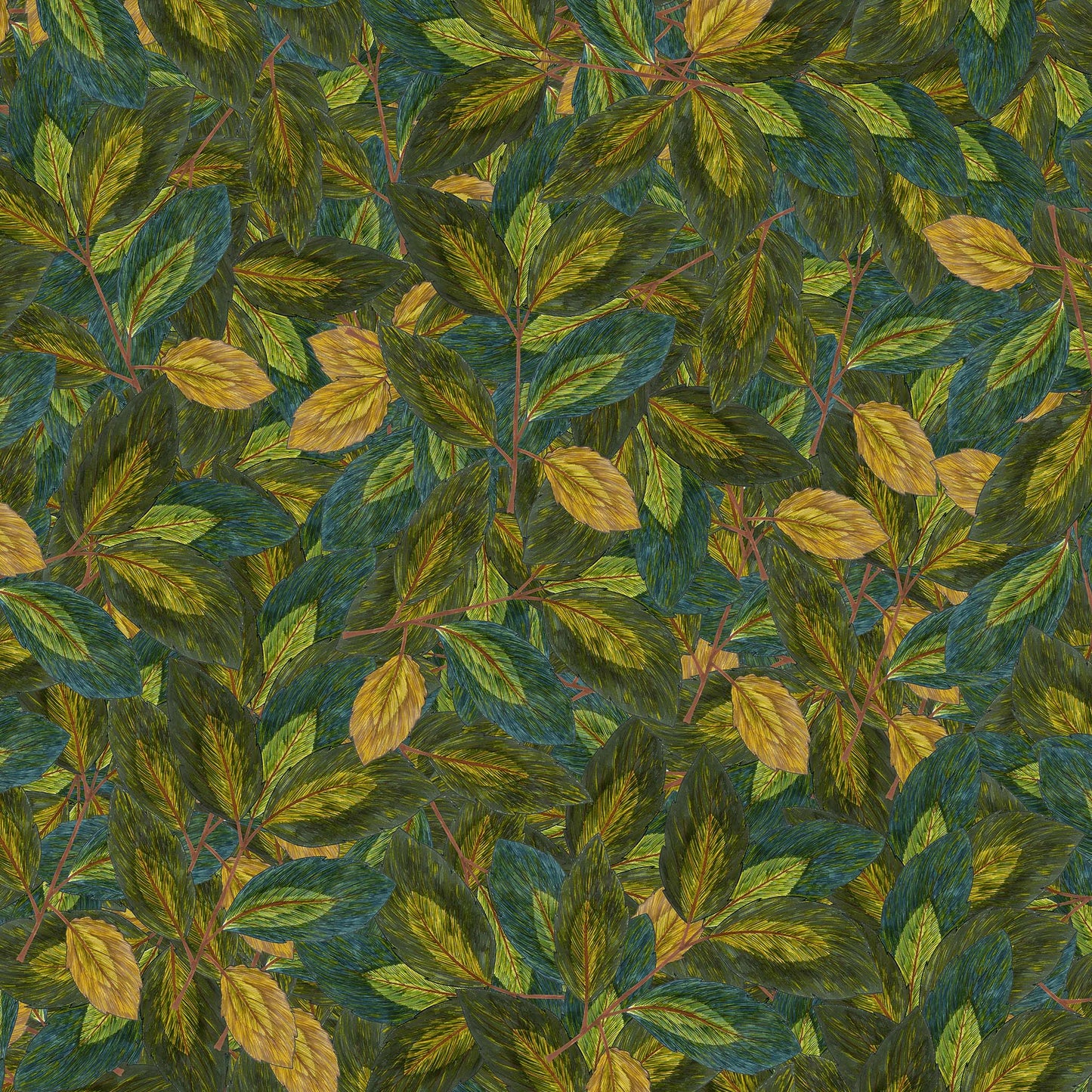 Forest Floor Modal Silk Saree