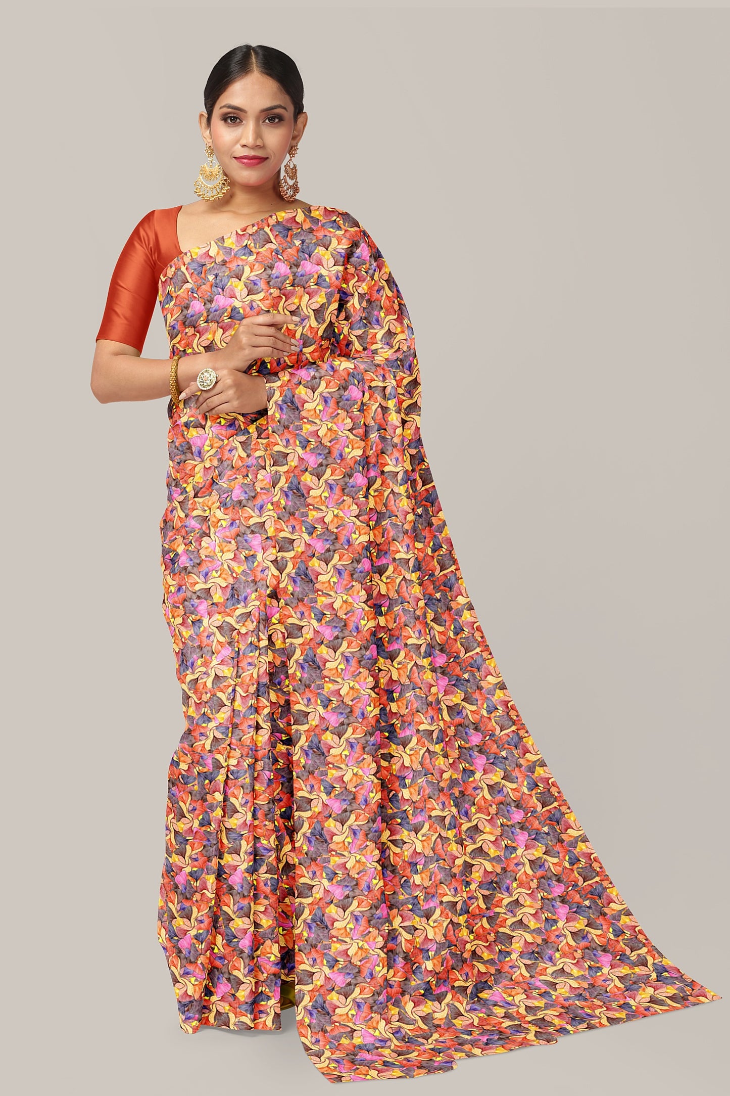 Dawn to Dusk Modal Silk Saree
