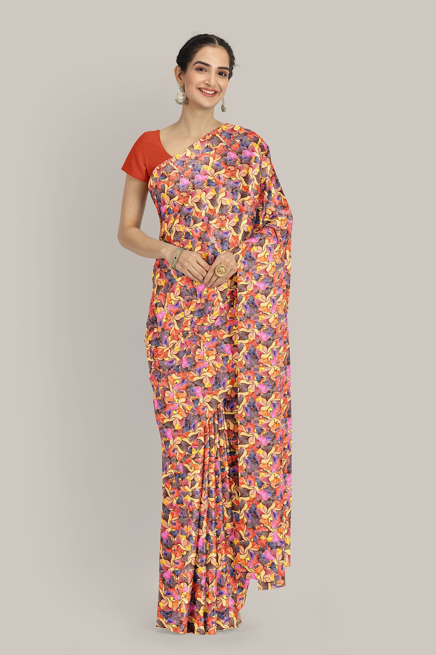 Dusk to Dawn Dola Silk Saree