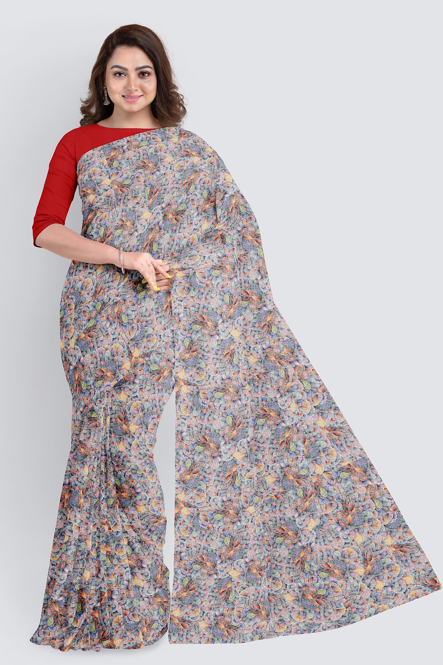 Elysian Fold Italian Crepe Saree