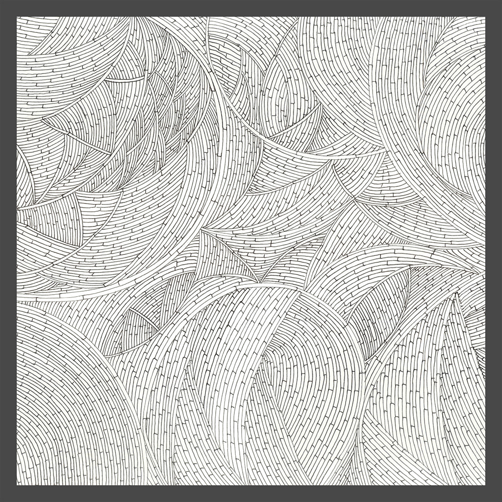 Monochrome Meridian - Woman small Scarf