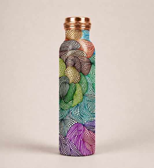 Bubble Nebula Copper Bottle