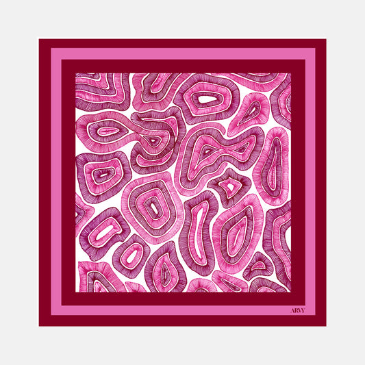 Pink Panther Pocket Square