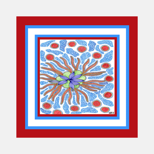 Plasma Globe Pocket Square