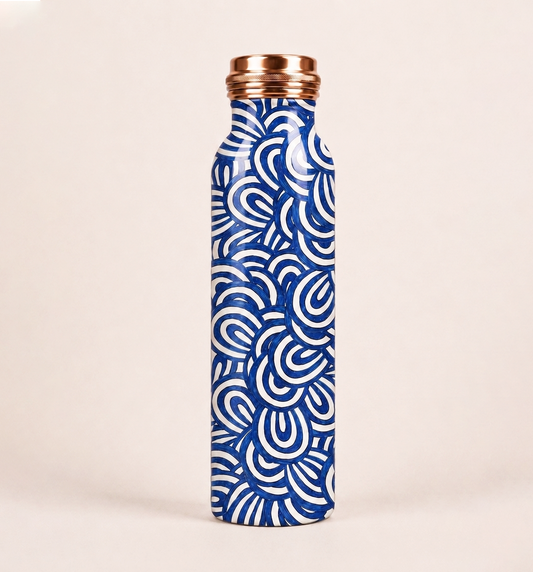 Cerulean Spaces Copper Bottle