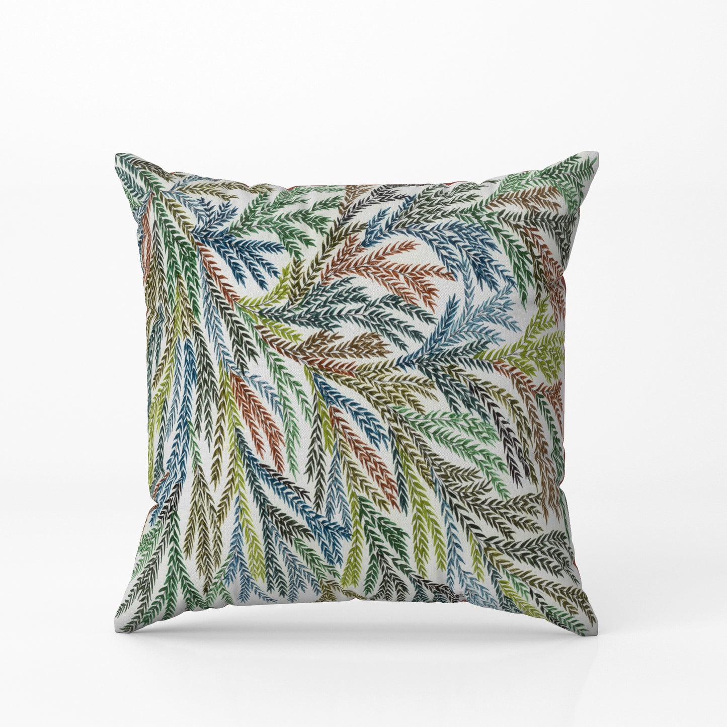 Rustling Leaves - Silk Cushion Cover